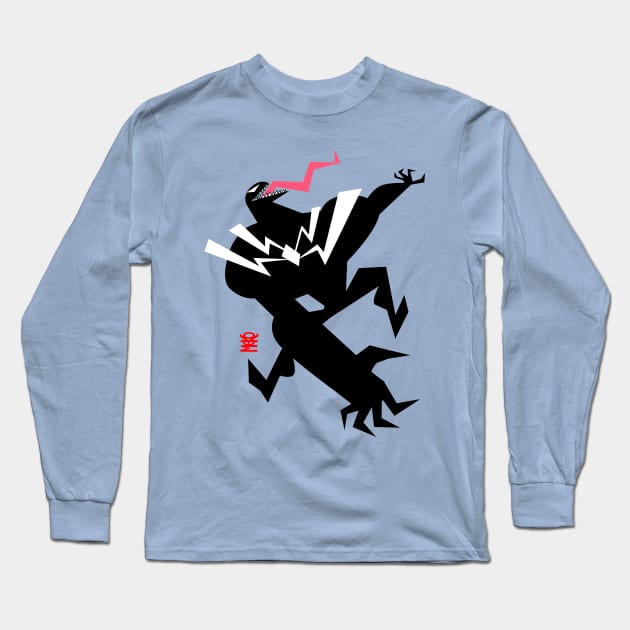 Venom Long Sleeve T-Shirt by JesusArtwork